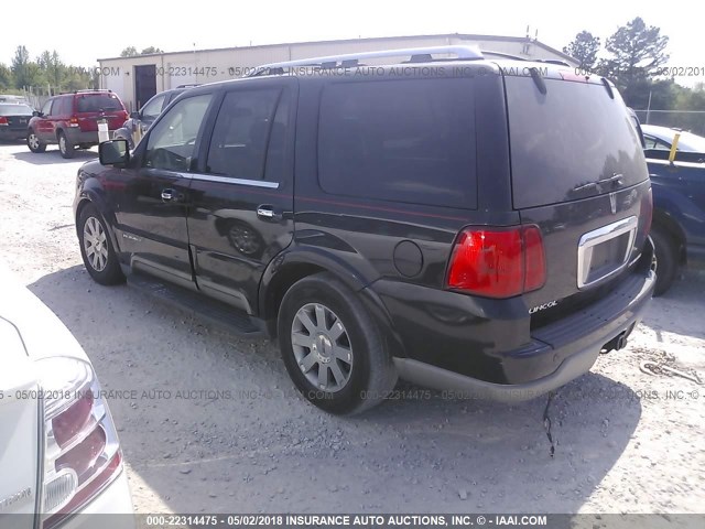 5LMFU27R94LJ39443 - 2004 LINCOLN NAVIGATOR BLACK photo 3