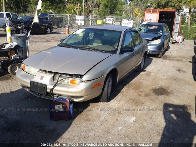 1G8ZH52862Z131913 - 2002 SATURN SL1 GOLD photo 2