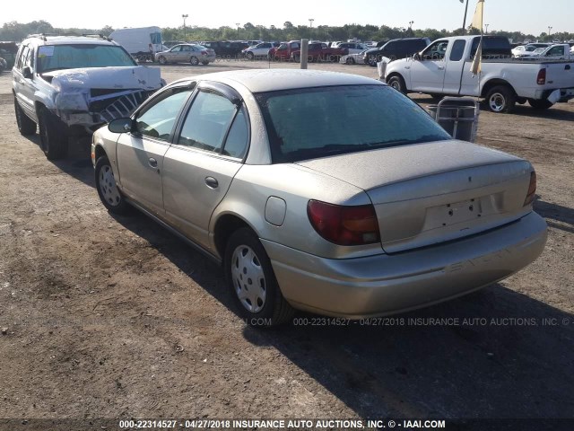 1G8ZH52862Z131913 - 2002 SATURN SL1 GOLD photo 3