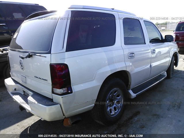 1GYEC63T32R307872 - 2002 CADILLAC ESCALADE LUXURY Ağ foto 4