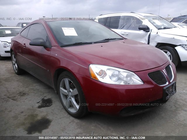 1G2ZM151064181822 - 2006 PONTIAC G6 GTP RED photo 1