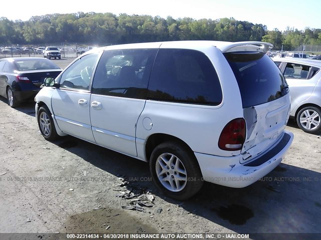 2B4GP45G5XR148357 - 1999 DODGE CARAVAN SE/SPORT WHITE photo 3