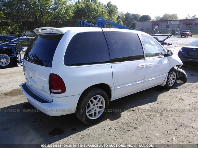 2B4GP45G5XR148357 - 1999 DODGE CARAVAN SE/SPORT WHITE photo 4