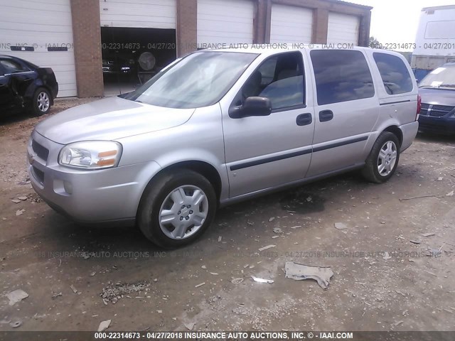 1GNDV23L86D111604 - 2006 CHEVROLET UPLANDER LS Gümüş foto 2