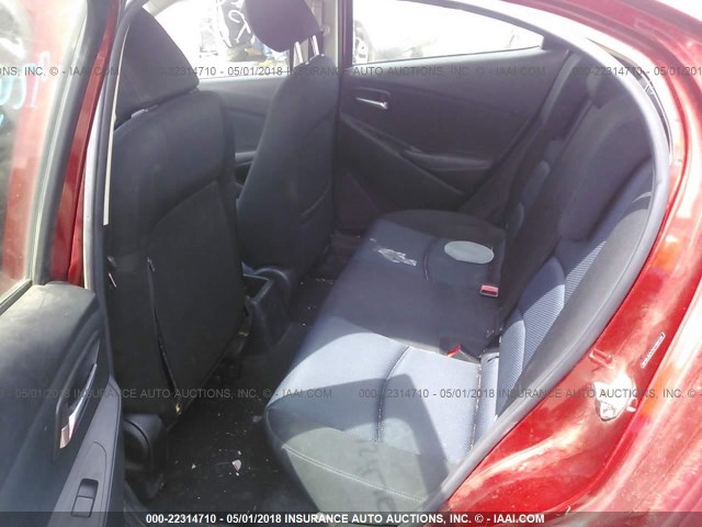 3MYDLBZV7GY108734 - 2016 TOYOTA SCION IA RED photo 8