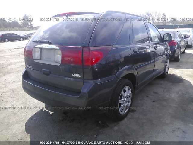 3G5DB03E45S556211 - 2005 BUICK RENDEZVOUS CX/CXL BLACK photo 4