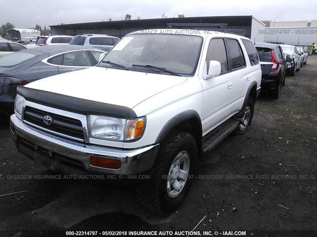 JT3HN86R2W0146535 - 1998 TOYOTA 4RUNNER SR5 WHITE photo 2