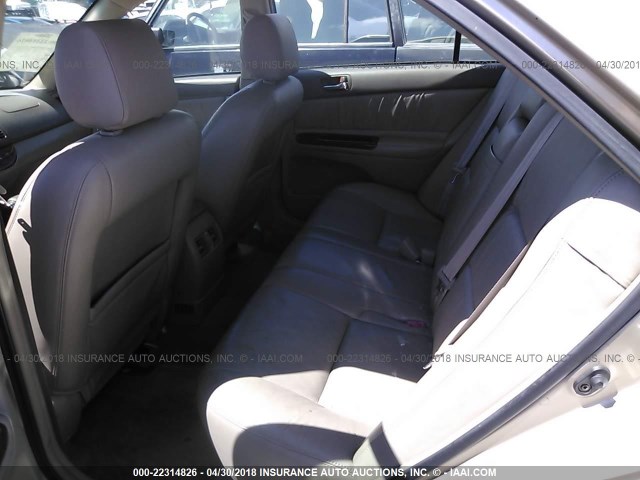 4T1BE32K62U611233 - 2002 TOYOTA CAMRY LE/XLE/SE 棕色 照片 8