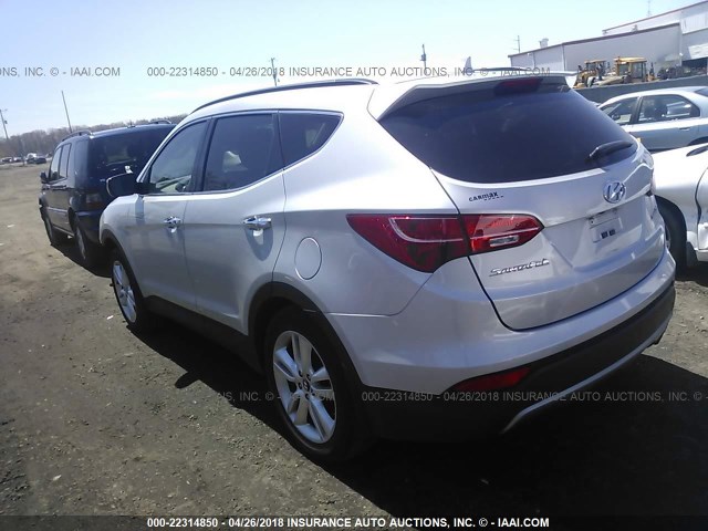 5XYZU3LAXEG151298 - 2014 HYUNDAI SANTA FE SPORT  SILVER photo 3