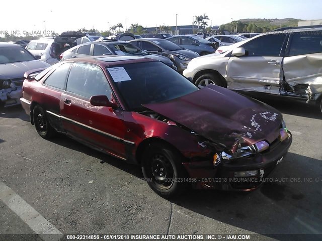 JH4DA9351LS065151 - 1990 ACURA INTEGRA LS RED photo 1