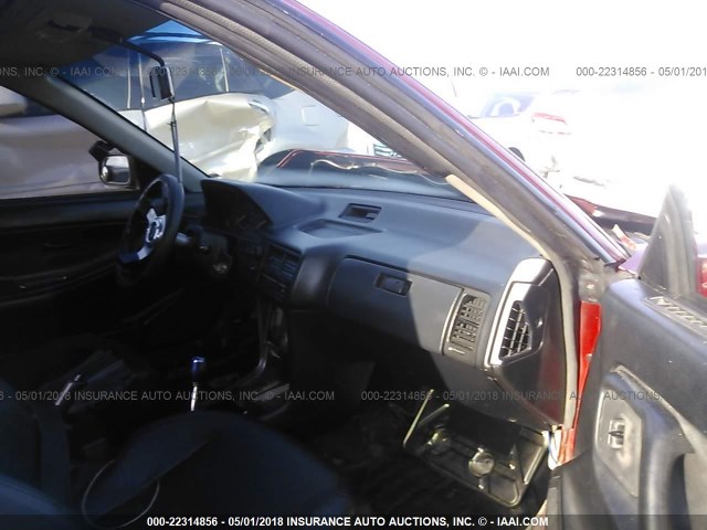 JH4DA9351LS065151 - 1990 ACURA INTEGRA LS RED photo 5