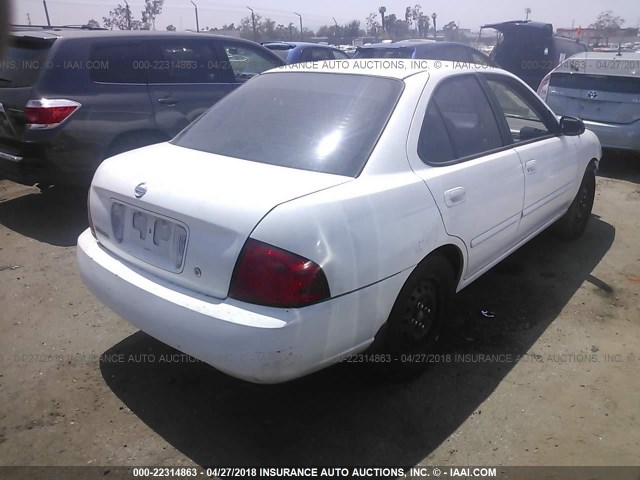 3N1CB51D66L612692 - 2006 NISSAN SENTRA 1.8/1.8S WHITE photo 4