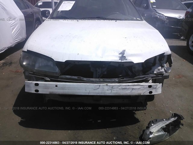 3N1CB51D66L612692 - 2006 NISSAN SENTRA 1.8/1.8S WHITE photo 6