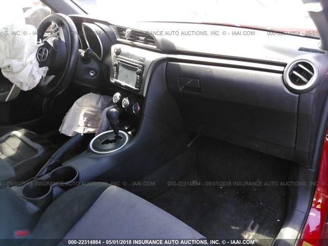 JTKJF5C73E3082099 - 2014 TOYOTA SCION TC 红色 照片 5