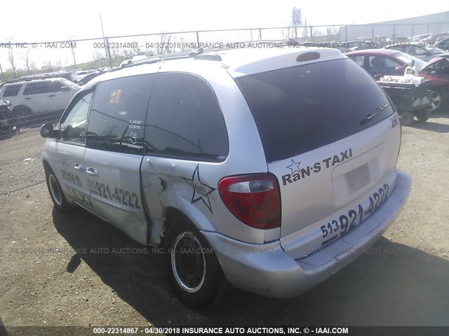 1B4GP45331B242935 - 2001 DODGE CARAVAN SPORT WHITE photo 3