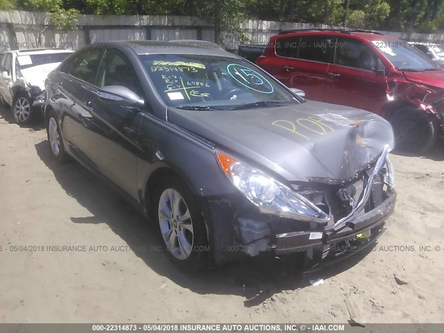 5NPEC4ACXBH258299 - 2011 HYUNDAI SONATA SE/LIMITED GRAY photo 1