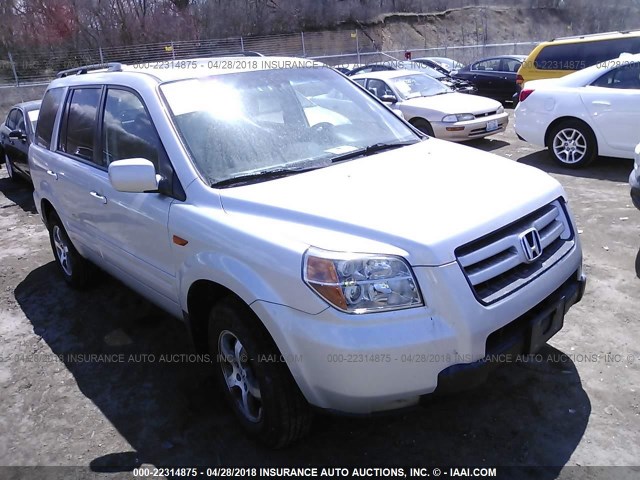 5FNYF18797B032059 - 2007 HONDA PILOT EXL SILVER photo 1