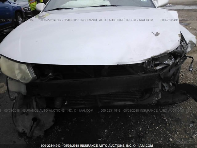 2T1FF28PX3C609385 - 2003 TOYOTA CAMRY SOLARA SE/SLE ვერცხლისფერი ფოტო 6