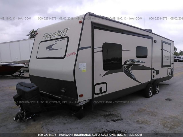 4X4TFLB24FZ135363 - 2015 FOREST RIVER FLAGSTAFF  米色 照片 2