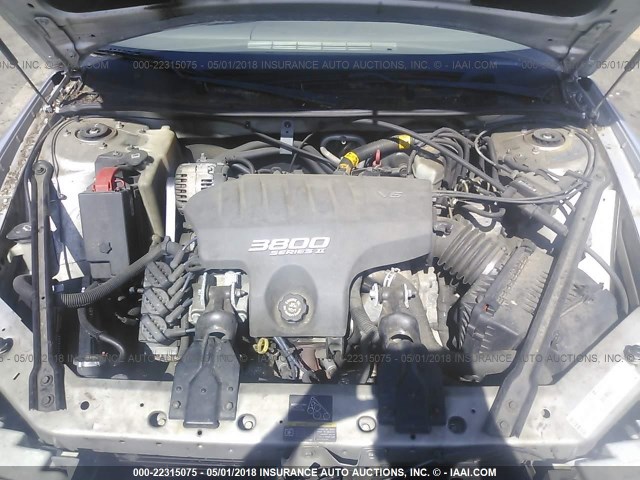 2G4WB52K221211915 - 2002 BUICK REGAL LS 银色 照片 10