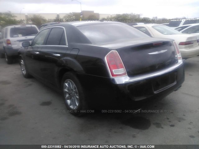 2C3CA5CG3BH595686 - 2011 CHRYSLER 300 LIMITED BLACK photo 3