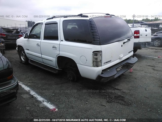 1GNEC13Z33R314682 - 2003 CHEVROLET TAHOE C1500 WHITE photo 3