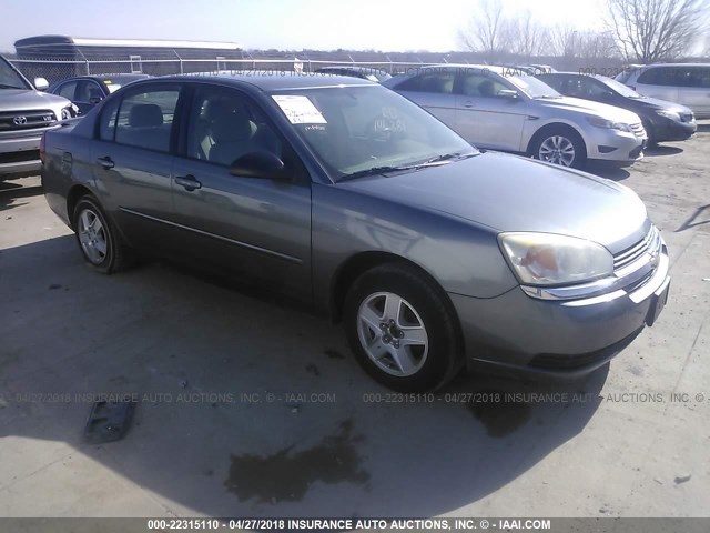1G1ZT52885F252123 - 2005 CHEVROLET MALIBU LS 银色 照片 1