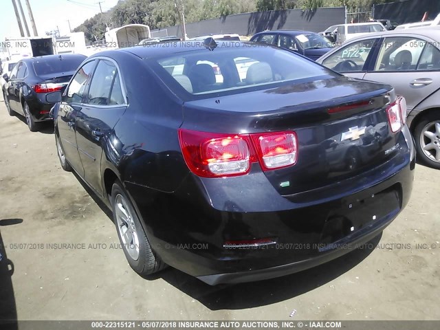 1G11B5SL0EF226264 - 2014 CHEVROLET MALIBU LS 黑色 照片 3
