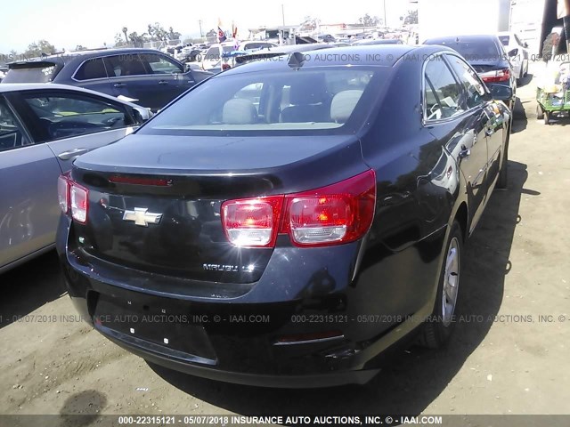 1G11B5SL0EF226264 - 2014 CHEVROLET MALIBU LS 黑色 照片 4