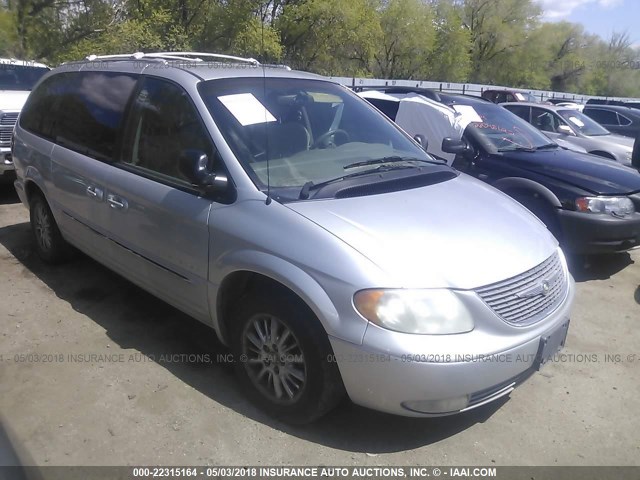 2C8GP64L31R406975 - 2001 CHRYSLER TOWN & COUNTRY LIMITED SILVER photo 1