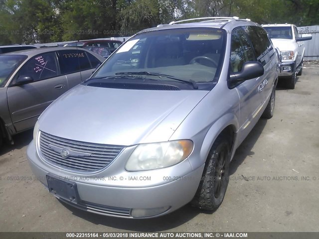 2C8GP64L31R406975 - 2001 CHRYSLER TOWN & COUNTRY LIMITED SILVER photo 6