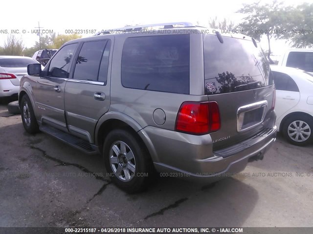 5LMFU28R44LJ19096 - 2004 LINCOLN NAVIGATOR BROWN photo 3