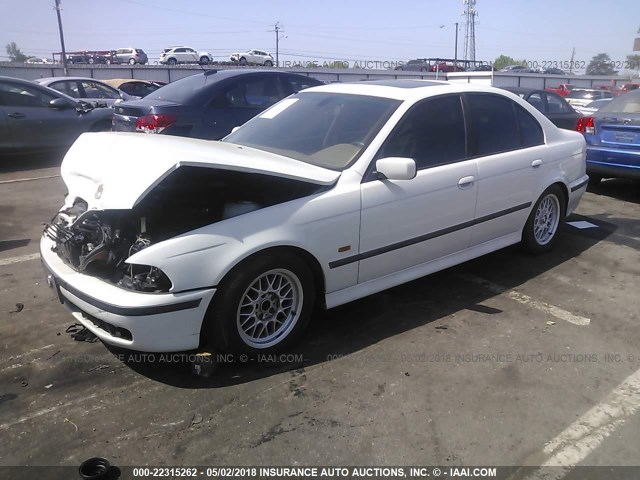 WBADM6347YGV04195 - 2000 BMW 528 I AUTOMATIC WHITE photo 2