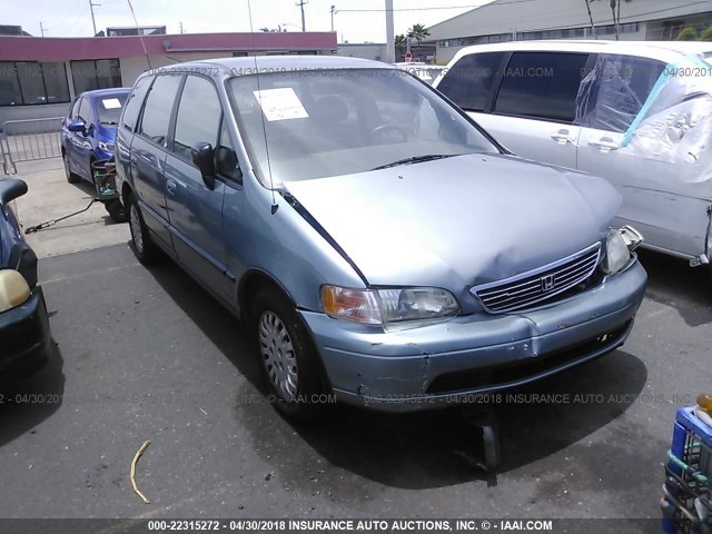 JHMRA186XTC018882 - 1996 HONDA ODYSSEY LX Light Blue photo 1