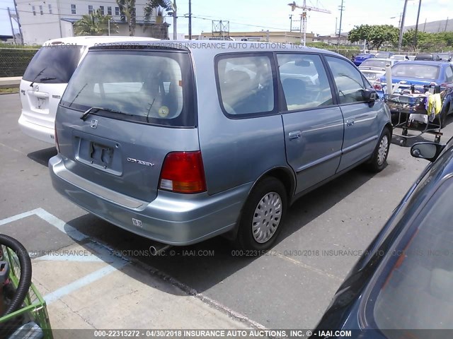 JHMRA186XTC018882 - 1996 HONDA ODYSSEY LX Light Blue photo 4