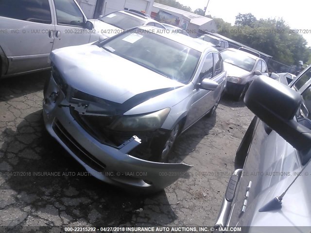 1HGCP36818A054406 - 2008 HONDA ACCORD EXL SILVER photo 2