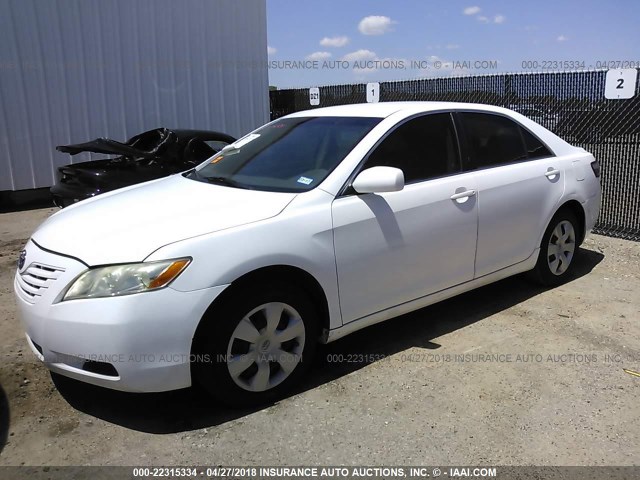 4T1BE46K89U844993 - 2009 TOYOTA CAMRY SE/LE/XLE WHITE photo 2