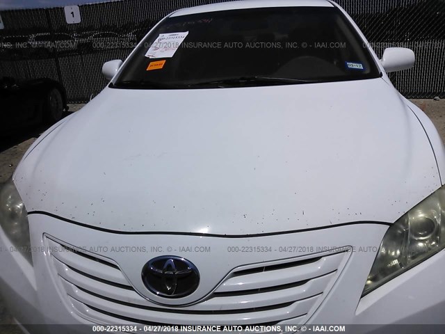 4T1BE46K89U844993 - 2009 TOYOTA CAMRY SE/LE/XLE WHITE photo 6