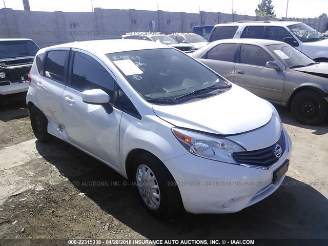 3N1CE2CP3FL353253 - 2015 NISSAN VERSA NOTE S/S PLUS/SV/SL/SR WHITE photo 1