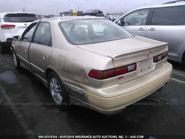 4T1BF22K7VU018136 - 1997 TOYOTA CAMRY CE/LE/XLE 金色 照片 3