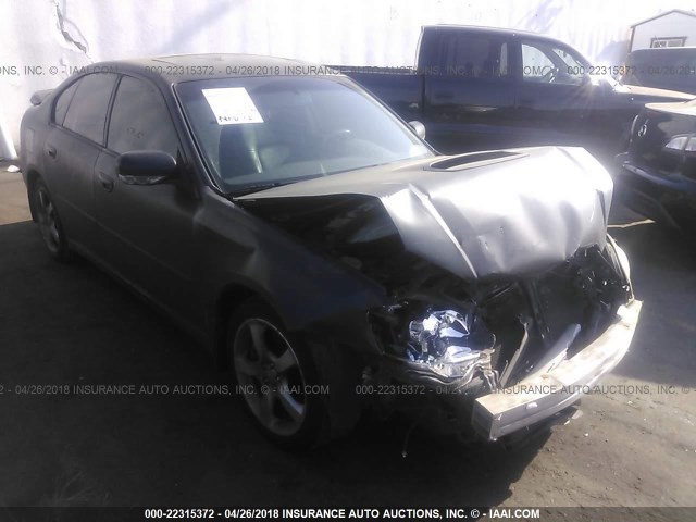 4S3BL676964212569 - 2006 SUBARU LEGACY GT LIMITED BLACK photo 1