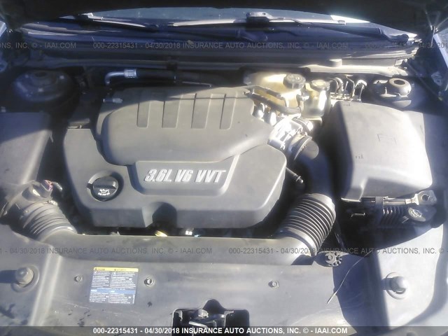 1G1ZK577984201278 - 2008 CHEVROLET MALIBU LTZ 灰色 照片 10