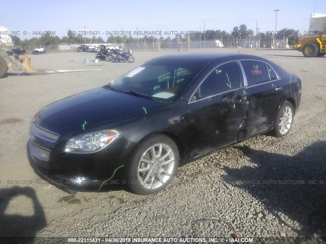 1G1ZK577984201278 - 2008 CHEVROLET MALIBU LTZ 灰色 照片 2