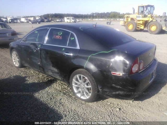 1G1ZK577984201278 - 2008 CHEVROLET MALIBU LTZ 灰色 照片 3