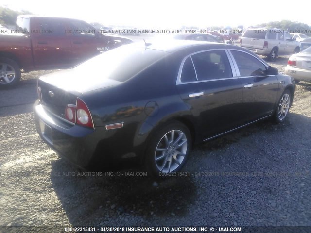 1G1ZK577984201278 - 2008 CHEVROLET MALIBU LTZ 灰色 照片 4