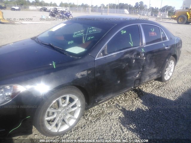 1G1ZK577984201278 - 2008 CHEVROLET MALIBU LTZ 灰色 照片 6