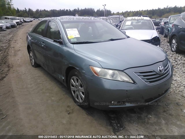 4T1BE46K77U696431 - 2007 TOYOTA CAMRY NEW GENERAT CE/LE/XLE/SE GREEN photo 1