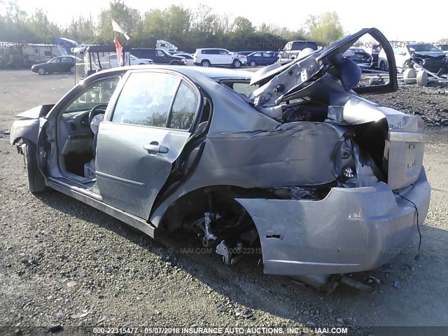 1G1ZS58F97F292867 - 2007 CHEVROLET MALIBU LS 蓝色 照片 3