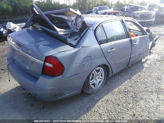 1G1ZS58F97F292867 - 2007 CHEVROLET MALIBU LS 蓝色 照片 4