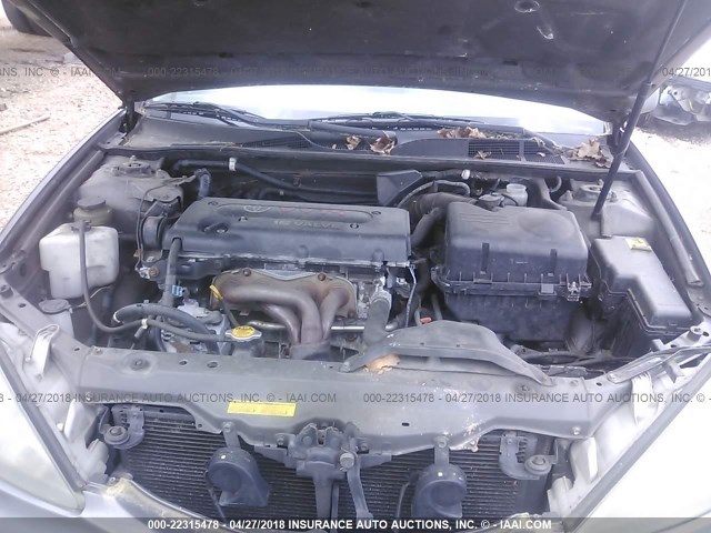 4T1BE32K13U662009 - 2003 TOYOTA CAMRY LE/XLE/SE ნაცრისფერი ფოტო 10